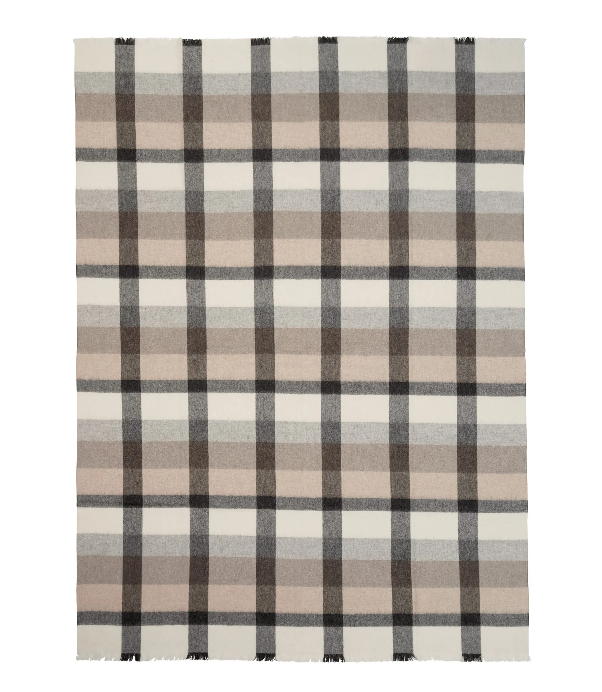 Pled Intersection 130x190 cm, Camel-grey Elvang Denmark