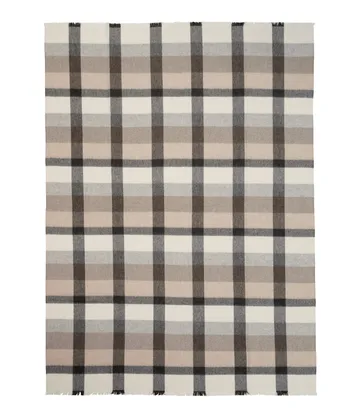 Pled Intersection 130x190 cm - Camel-grey - Elvang Denmark