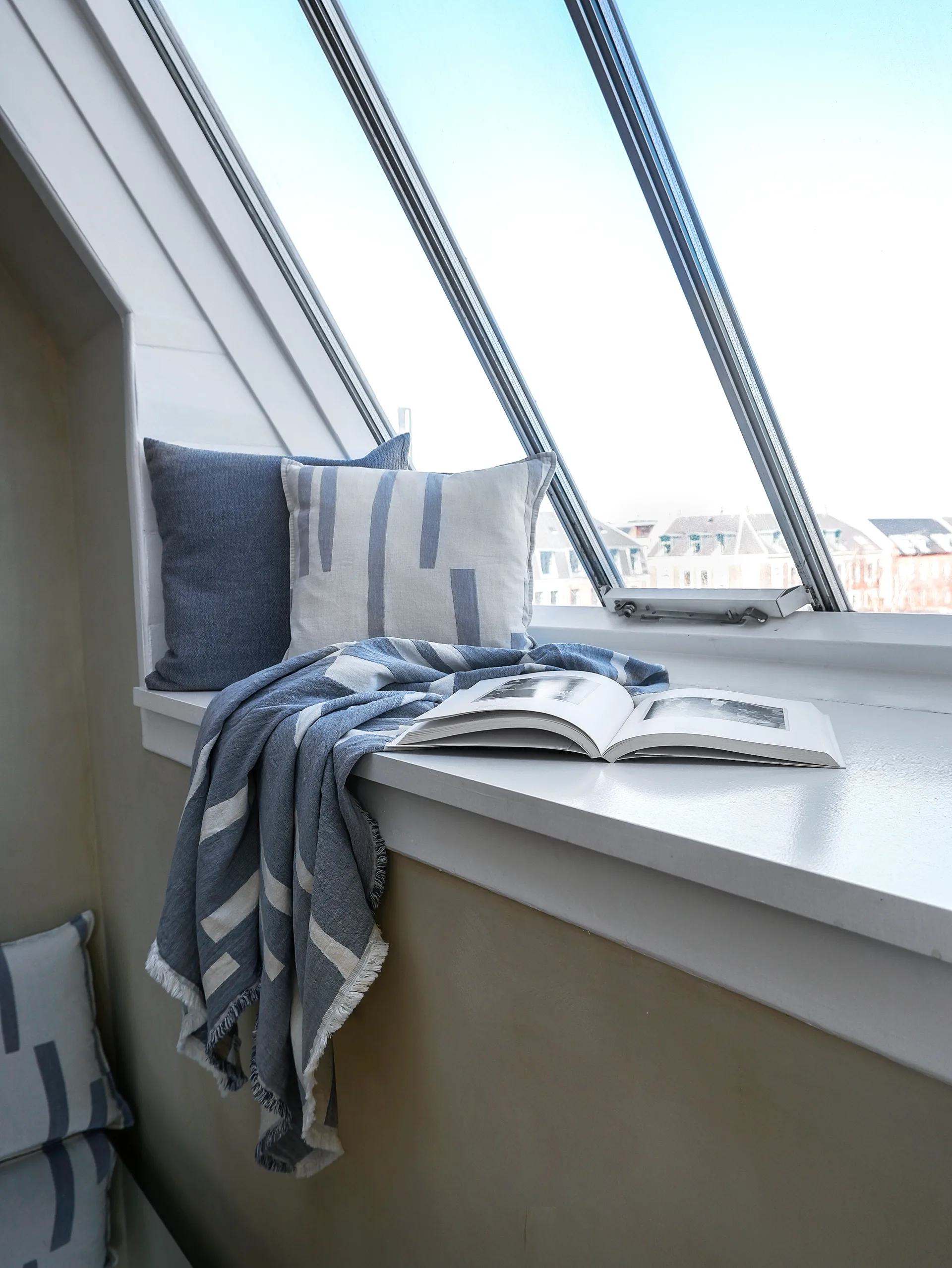 Pled Lyme Grass 130x180 cm, Blue Elvang Denmark