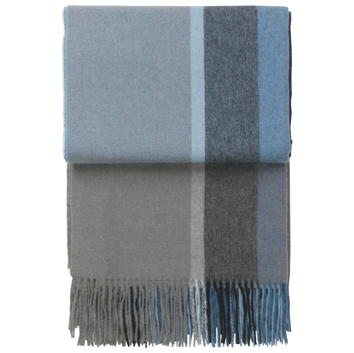 Pled Manhattan, stalowy błękit-pyłowy ocean Elvang Denmark