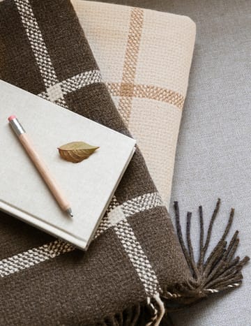 Pled Tartan 130x190 cm - Ivory - Elvang Denmark