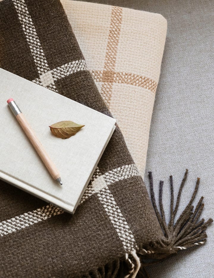 Pled Tartan 130x190 cm, Ivory Elvang Denmark