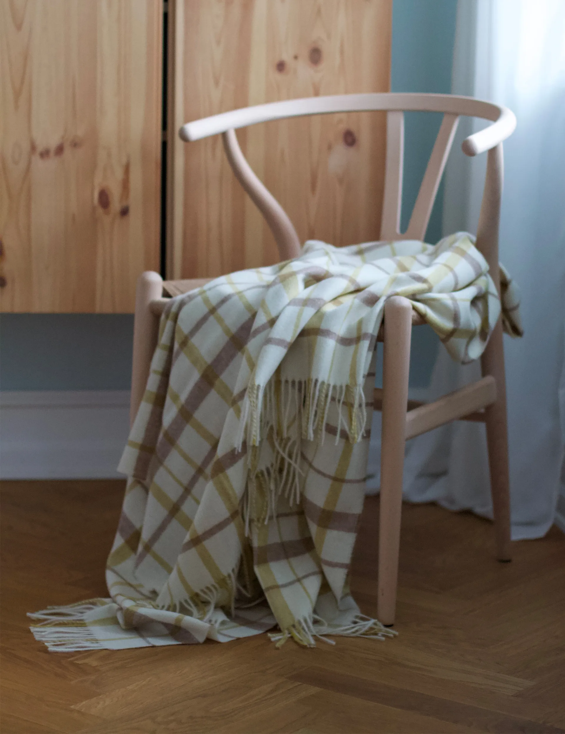 Pled Tweed 130x200 cm, Light yellow Elvang Denmark