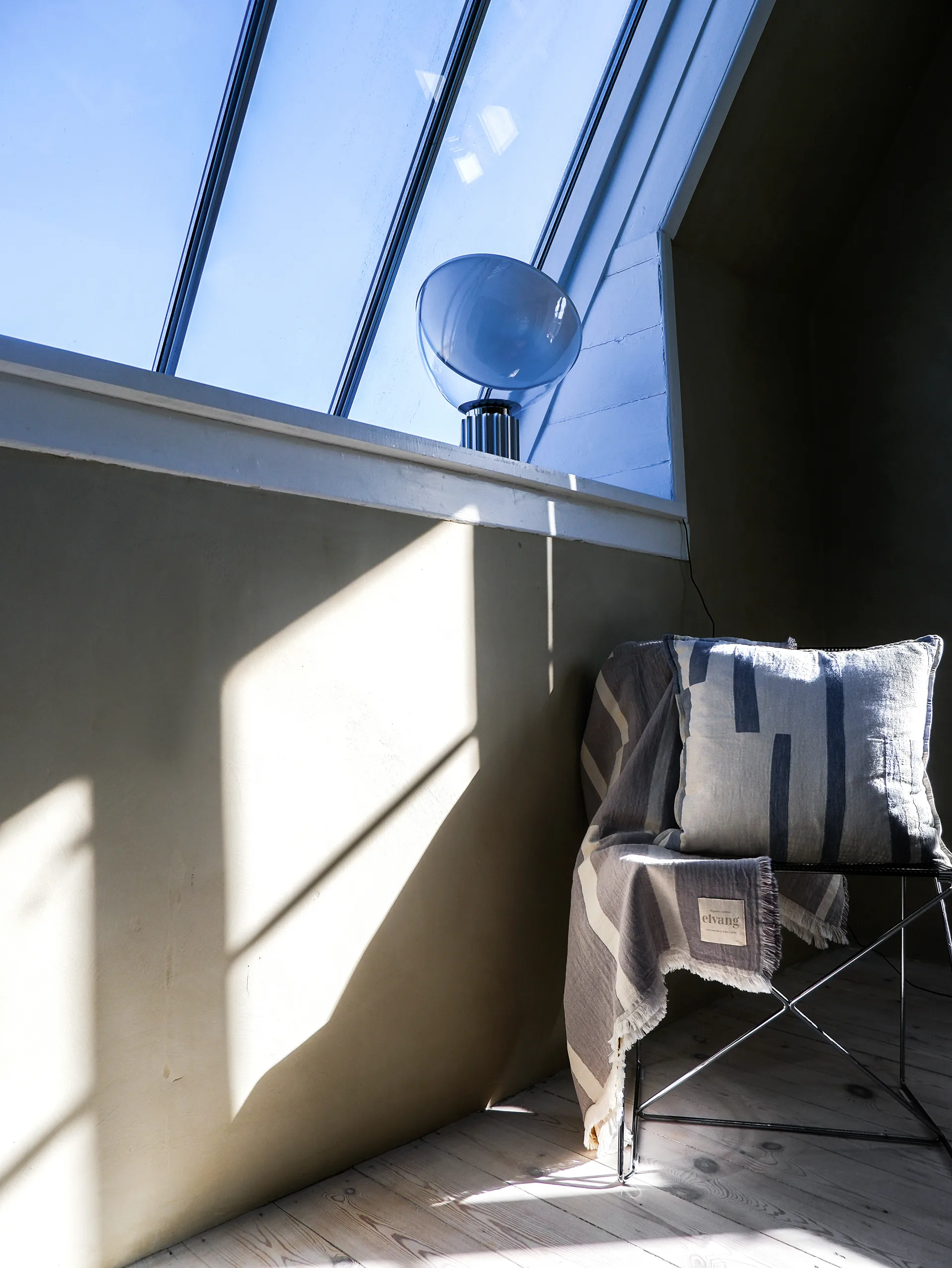 Poszewka na poduszkę Lyme Grass 50x50 cm, Grey Elvang Denmark