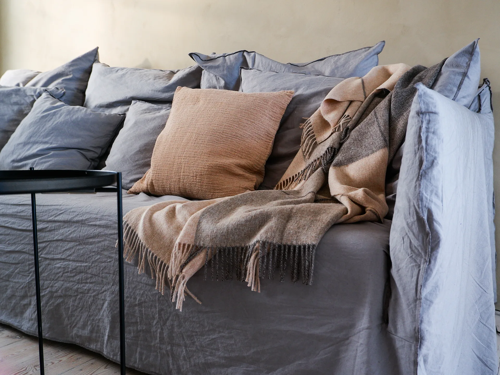 Poszewka na poduszkę Thyme 50x50 cm, beżowy Elvang Denmark