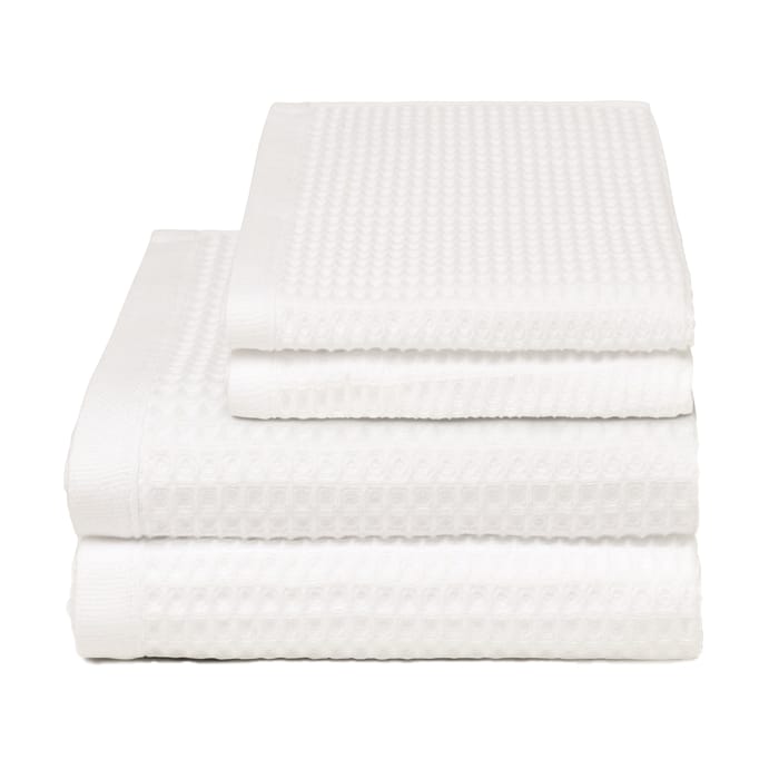 Ręcznik kąpielowy Waffle 70x140 cm, Ivory (kość słoniowa) Elvang Denmark