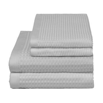 Ręcznik Waffle 50x70 cm - Light grey (jasnoszary) - Elvang Denmark