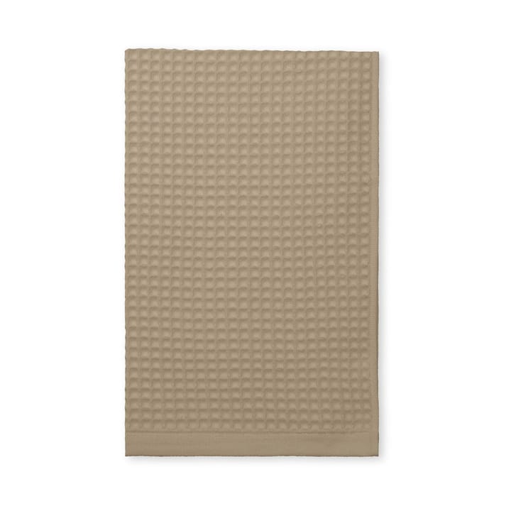 Ręcznik Waffle 50x70 cm - Taupe (szaro-brązowy) - Elvang Denmark