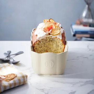 Emile Henry Madeleine forma do chleba - Cream - Emile Henry