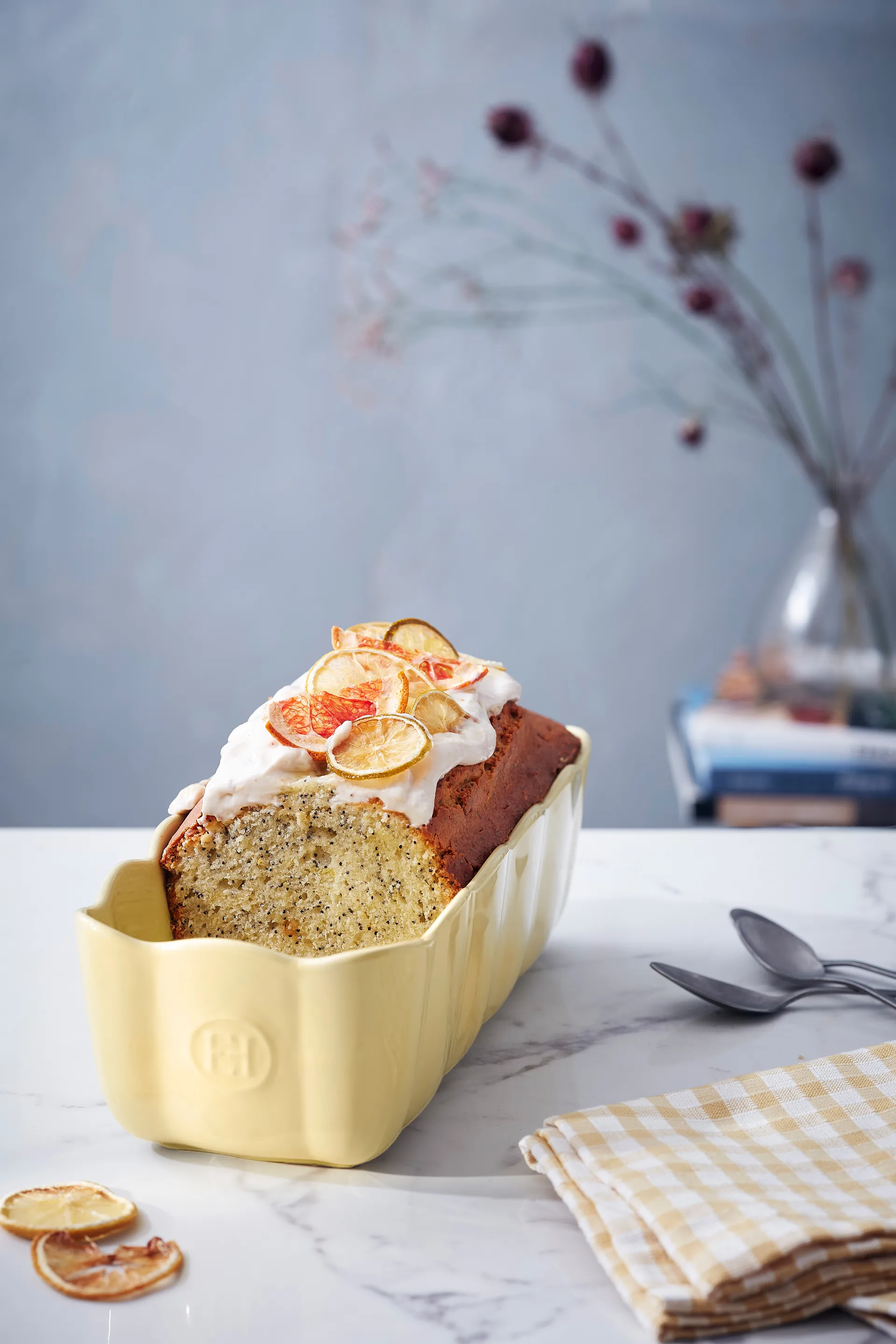 Emile Henry Madeleine forma do chleba, Waniliowy Emile Henry