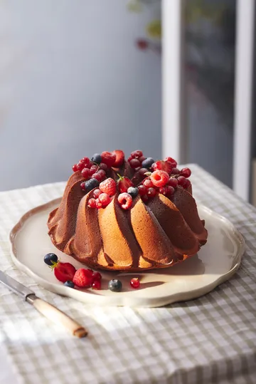 Emile Henry Madeleine półmisek do serwowania - Cream, okrągły - Emile Henry