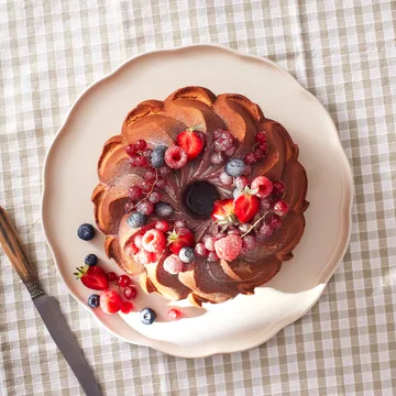 Emile Henry Madeleine półmisek do serwowania - Cream, okrągły - Emile Henry