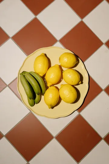 Emile Henry Madeleine półmisek do serwowania - Waniliowy, okrągły - Emile Henry