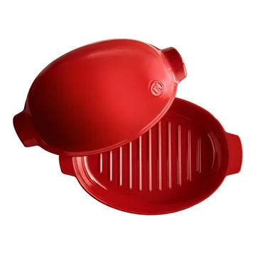 Naczynie do pieczenia large Emile Henry 9 L - Czerwony - Emile Henry