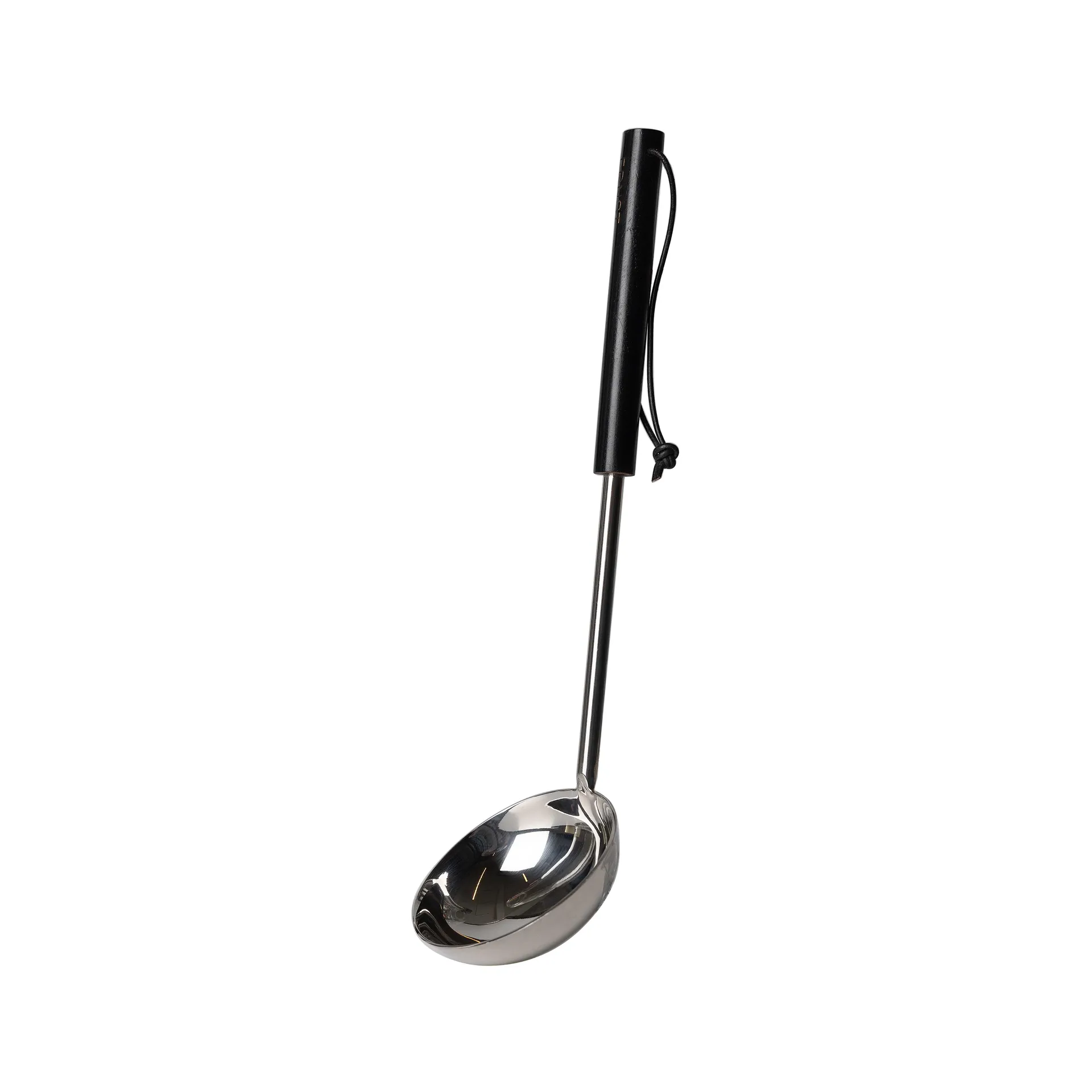 Chochla do zup z drewnianą rączką Ernst, Czarny ERNST