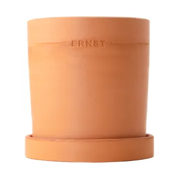 Doniczka ze spodkiem Ernst, terakota - Ø19 cm - ERNST