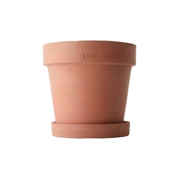 Ernst donica ze spodkiem rustykalna terakota - Ø17 cm - ERNST