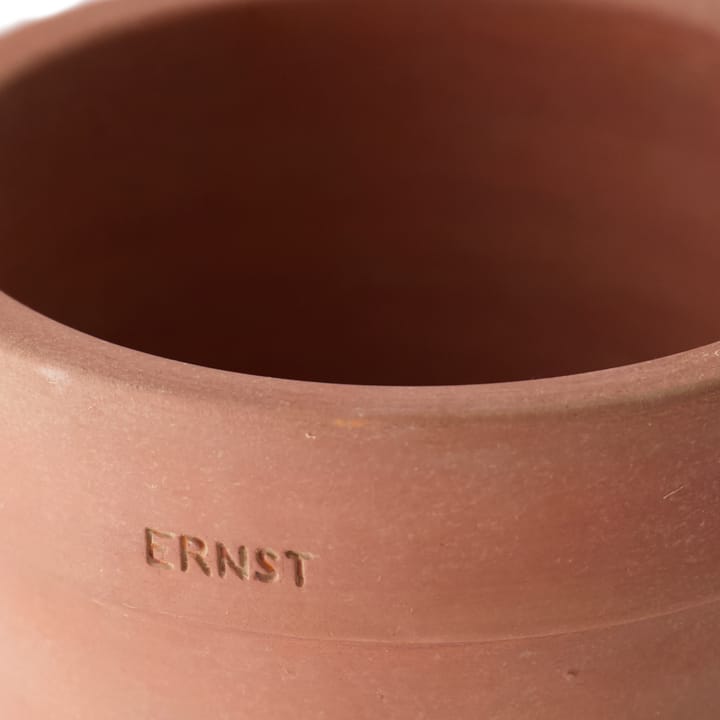 Ernst donica ze spodkiem rustykalna terakota, Ø17 cm ERNST