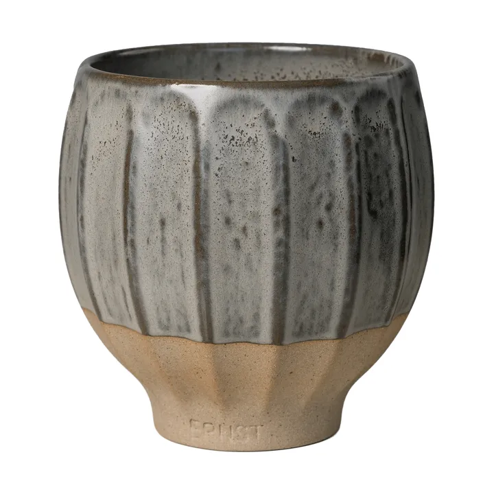 Ernst doniczka - Szary-naturalny, Ø14x14 cm - ERNST