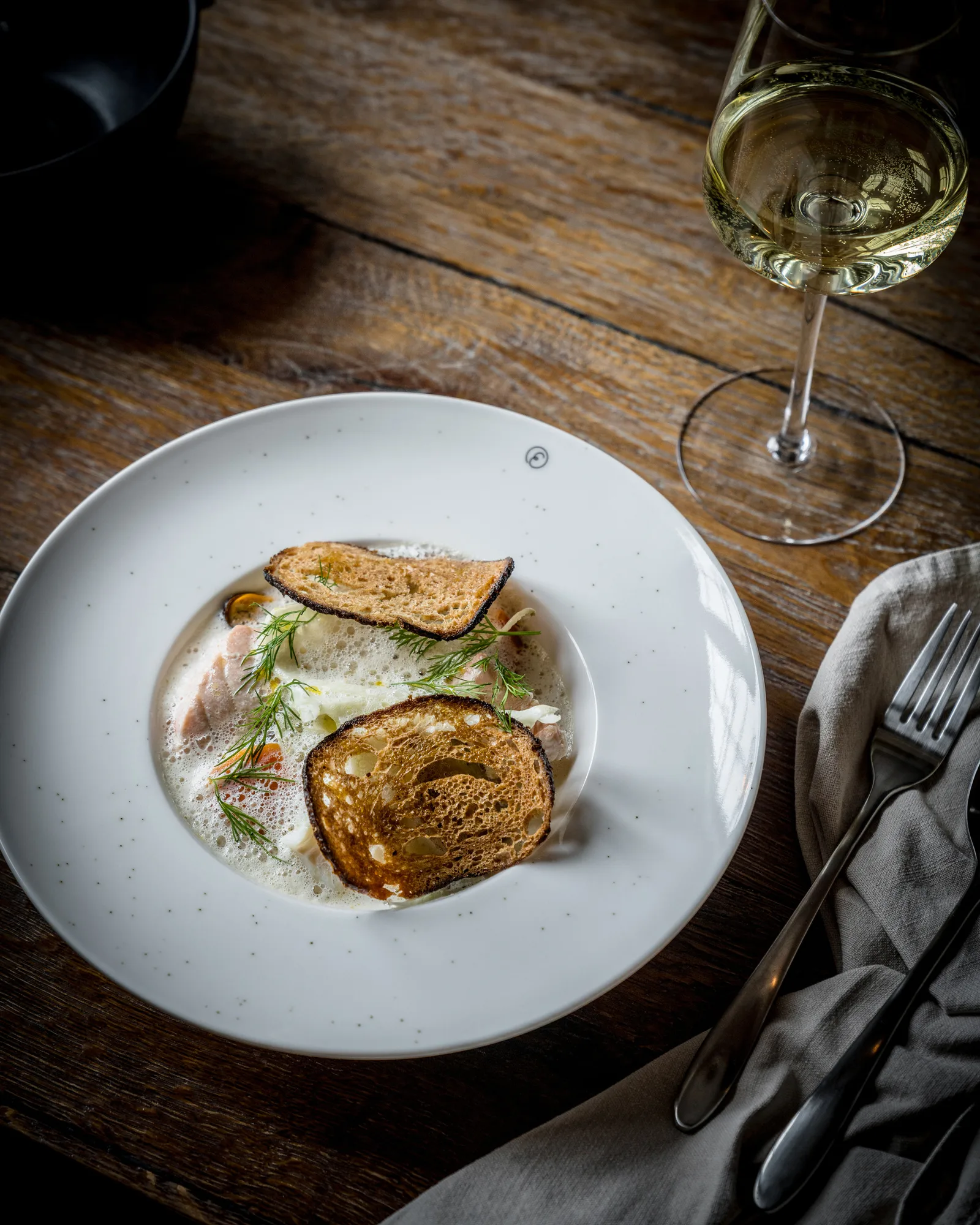 Ernst głęboki talerz Ø25 cm, Wanilia ERNST