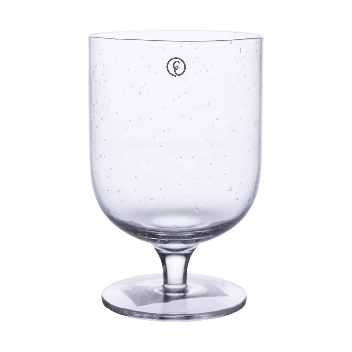 Ernst kieliszki na nóżce z pęcherzykowego szkła 300 ml, zestaw 2 sztuk - Przezroczyste - ERNST