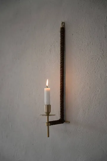 Ernst kinkiet pleciony - Mosiądz, 47 cm - ERNST