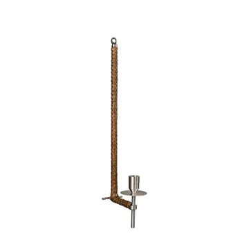 Ernst kinkiet pleciony - Szczotkowana stal, 47 cm - ERNST