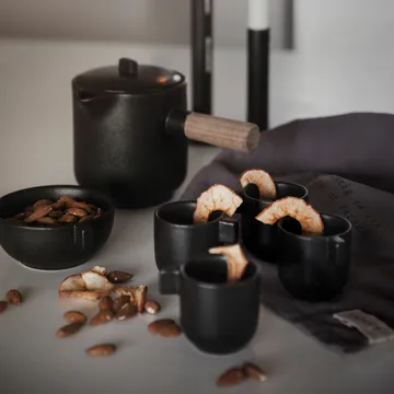 Ernst kubek do grzanego wina z uchem 6 cm - Czarny - ERNST