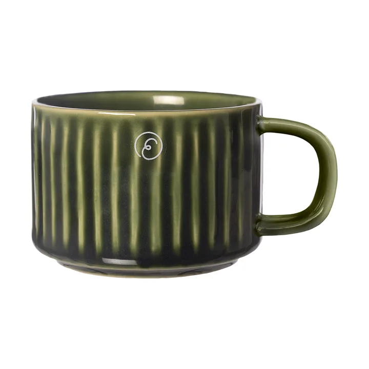 Ernst kubek do grzanego wina, żłobkowany, small 100 ml - Zielony - ERNST