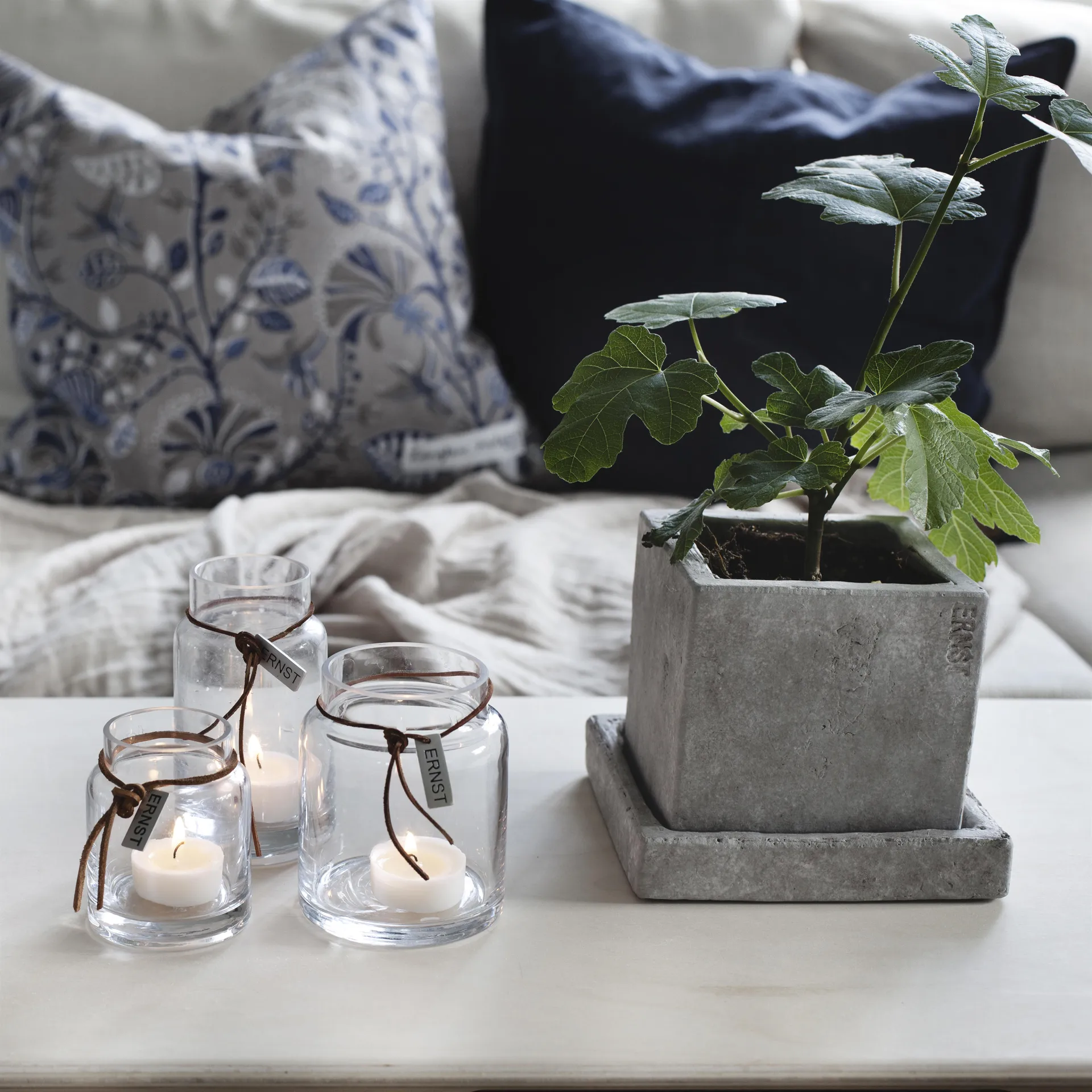 Ernst lampion na świecę H10 cm Ø 6,5 cm, przezroczysty ERNST