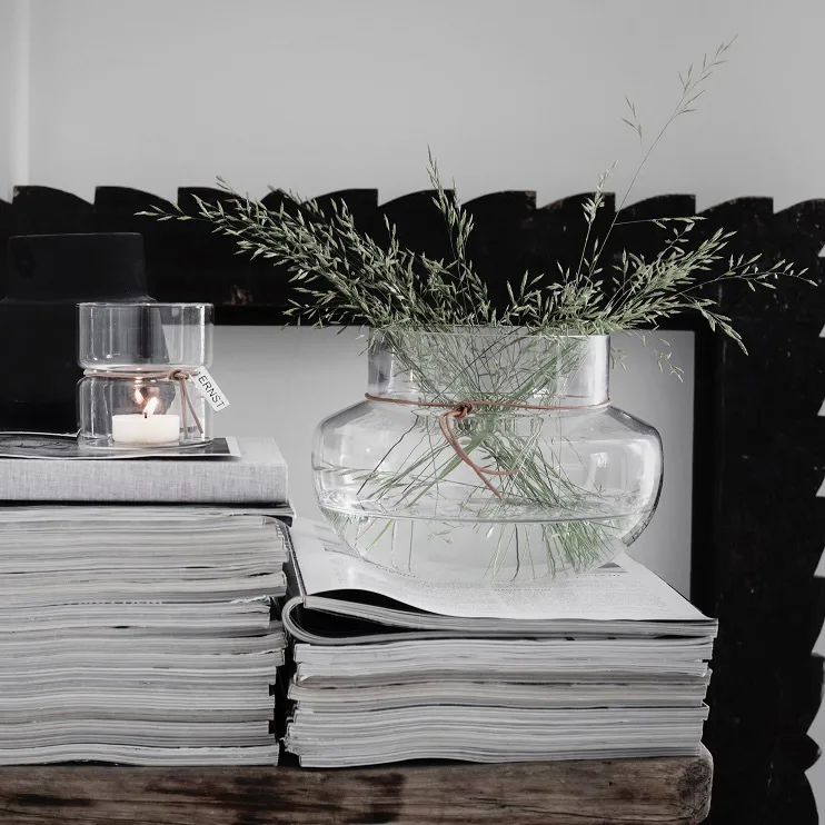 Ernst lampion na świecę H6 cm Ø 8 cm, przezroczysty ERNST