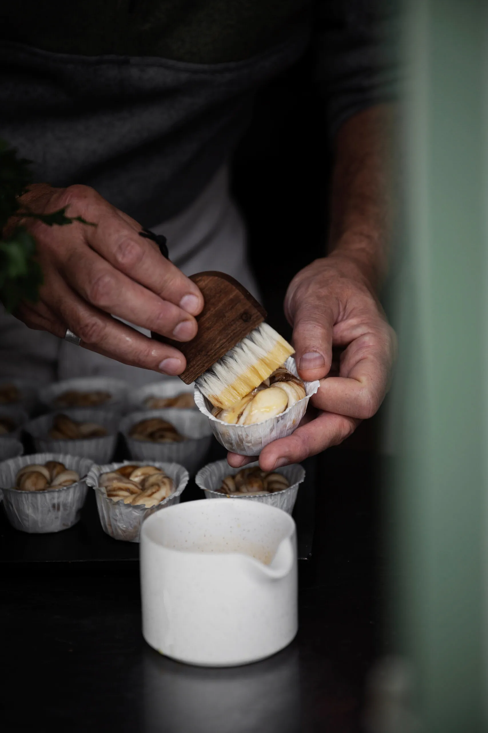 Ernst pędzel do chleba drewno, Brązowy ERNST