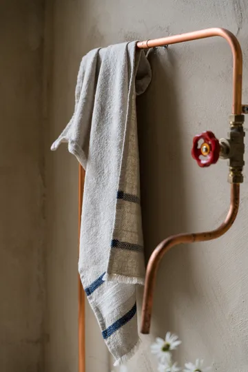 Ernst ręcznik kuchenny - Natural-biały-niebieski, 47x70 cm - ERNST