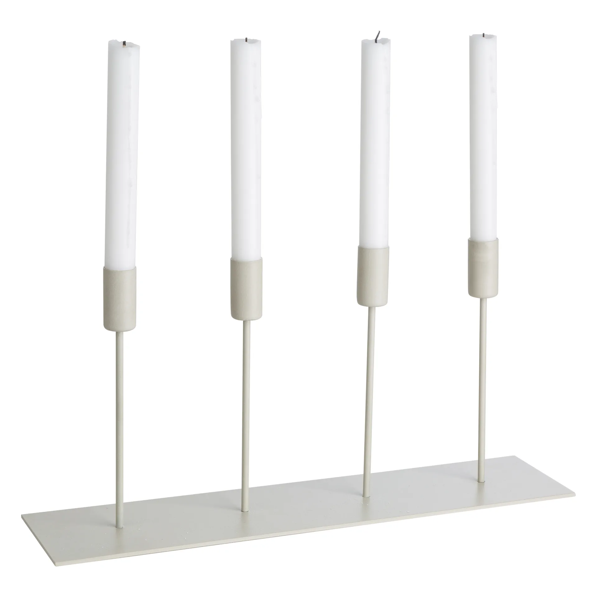 Ernst świecznik adwentowy metal, Bezowy ERNST