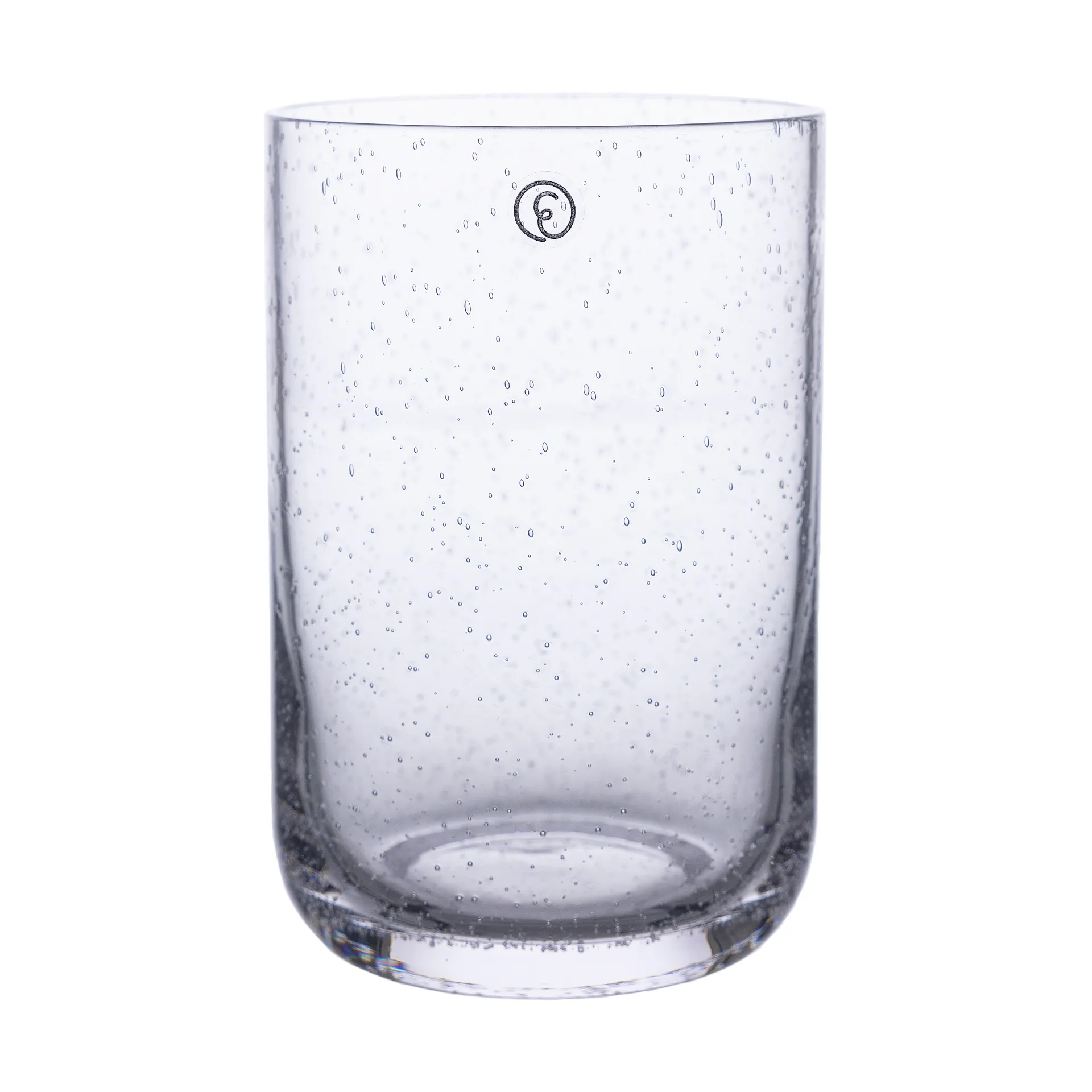 Ernst szklanki, bąbelkowe szkło 500 ml, 2‑pak, Przezroczyste ERNST