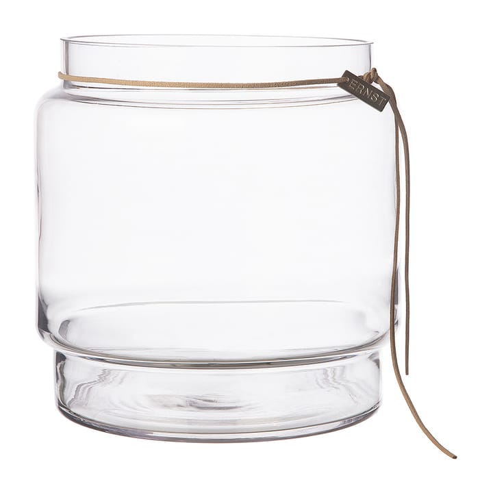 Ernst szklany wazon cylinder H20 cm Ø19,8 cm - Przezroczysty - ERNST