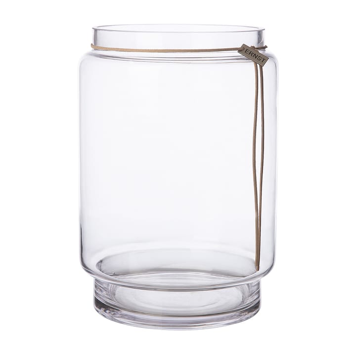 Ernst szklany wazon cylinder H28 cm Ø19,8 cm - Przezroczysty - ERNST