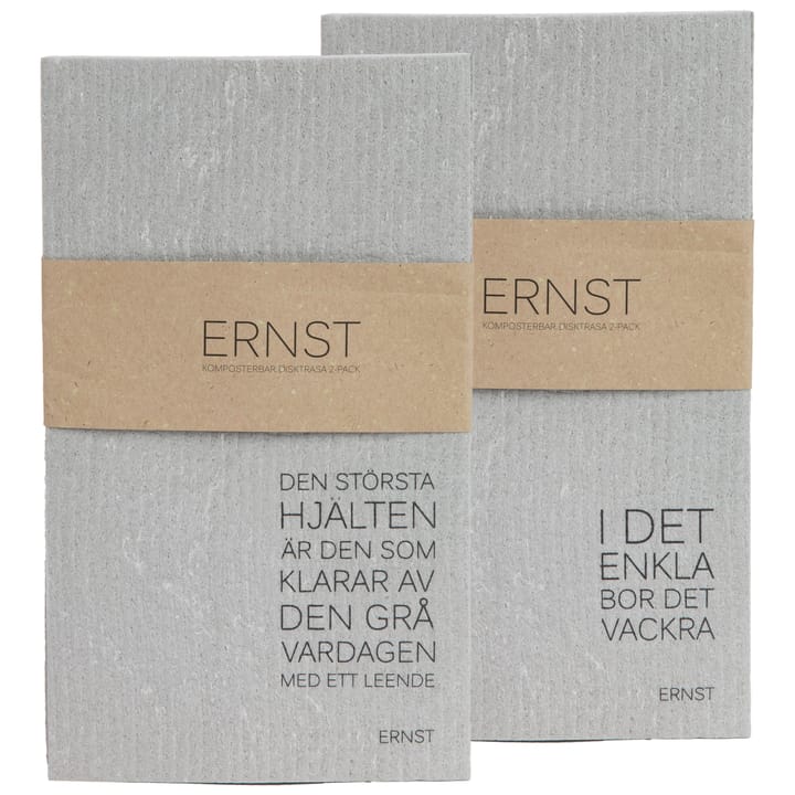 Ernst szuflada na naczynia 2-pak - szary - ERNST