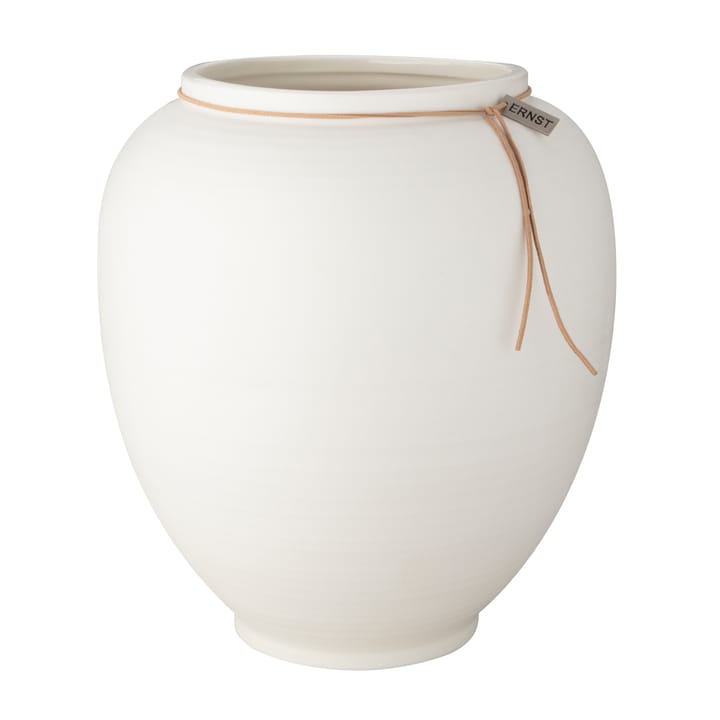 Ernst wazon biały mat - 28 cm - ERNST
