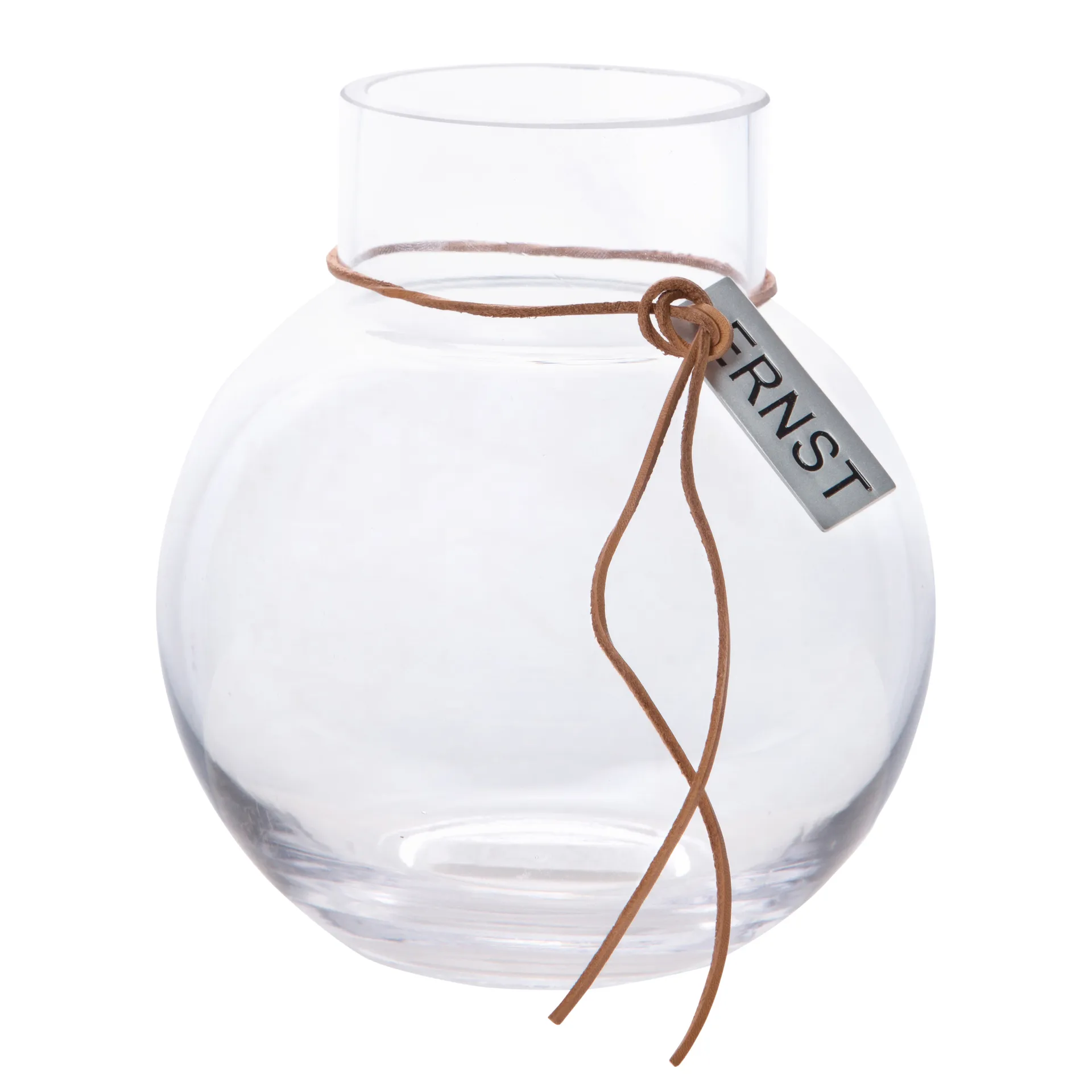 Ernst wazon szklany H14 cm Ø 13cm, przezroczysty ERNST