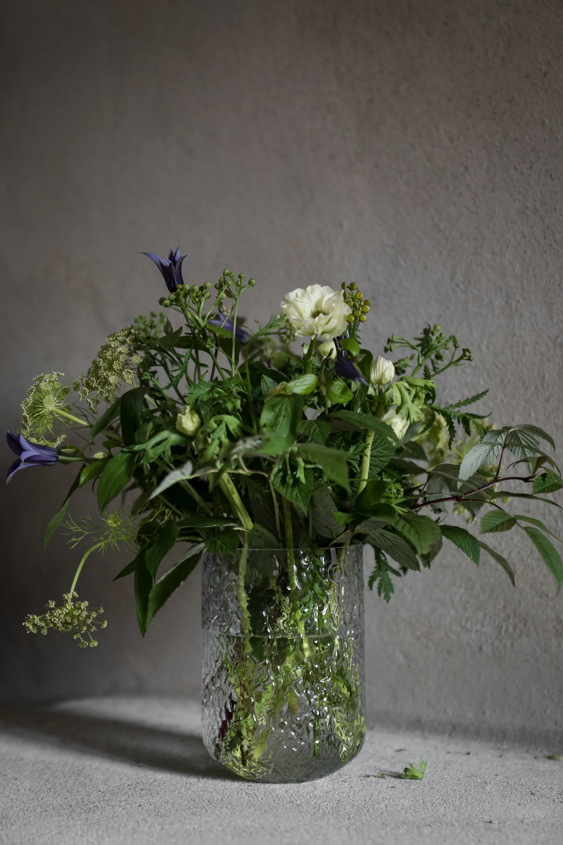 Ernst wazon wzorzysty 18 cm, Przezroczysty ERNST