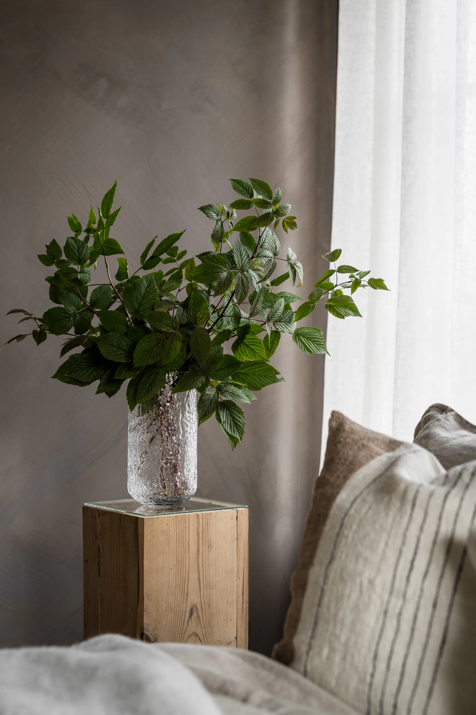 Ernst wazon wzorzysty 25 cm, Przezroczysty ERNST