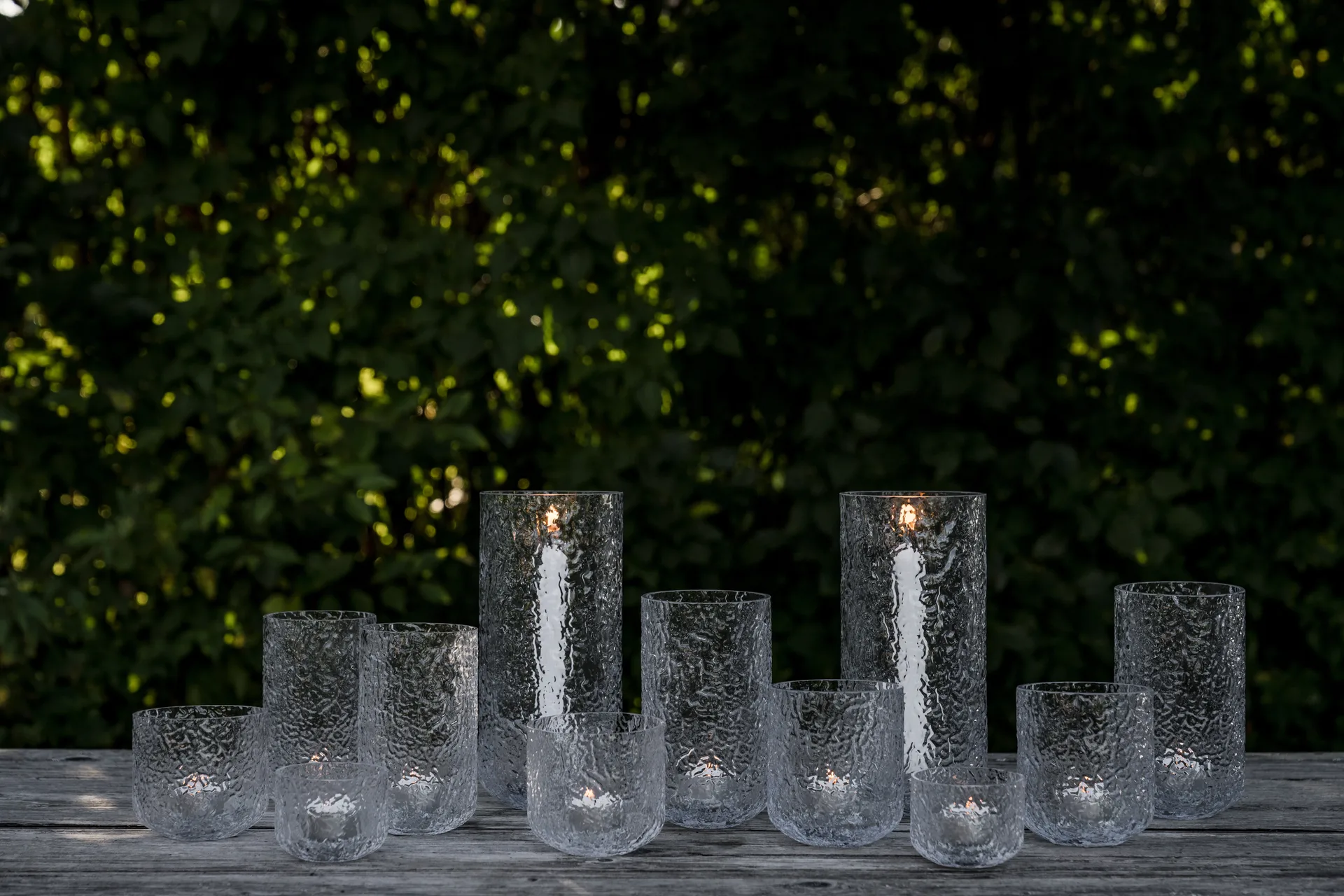 Ernst wzorzysty lampion na świecę stołową, Ø11x25 cm ERNST