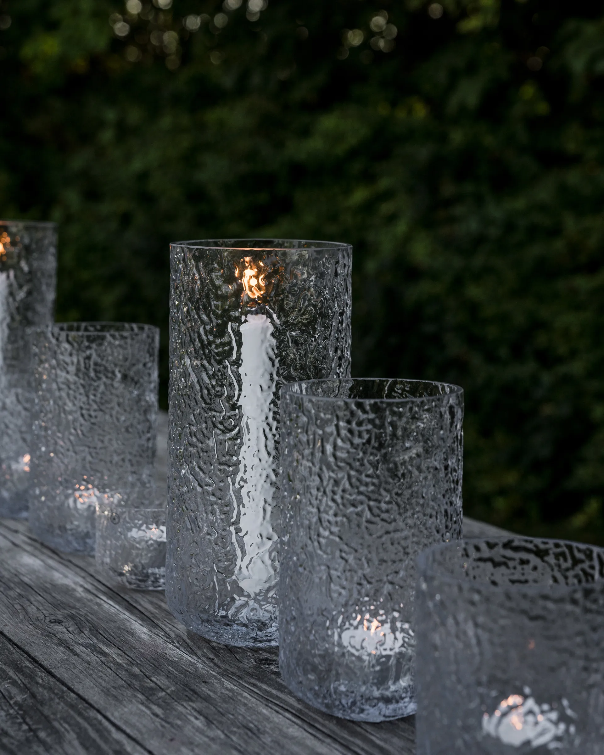 Ernst wzorzysty lampion na świecę stołową, Ø11x25 cm ERNST