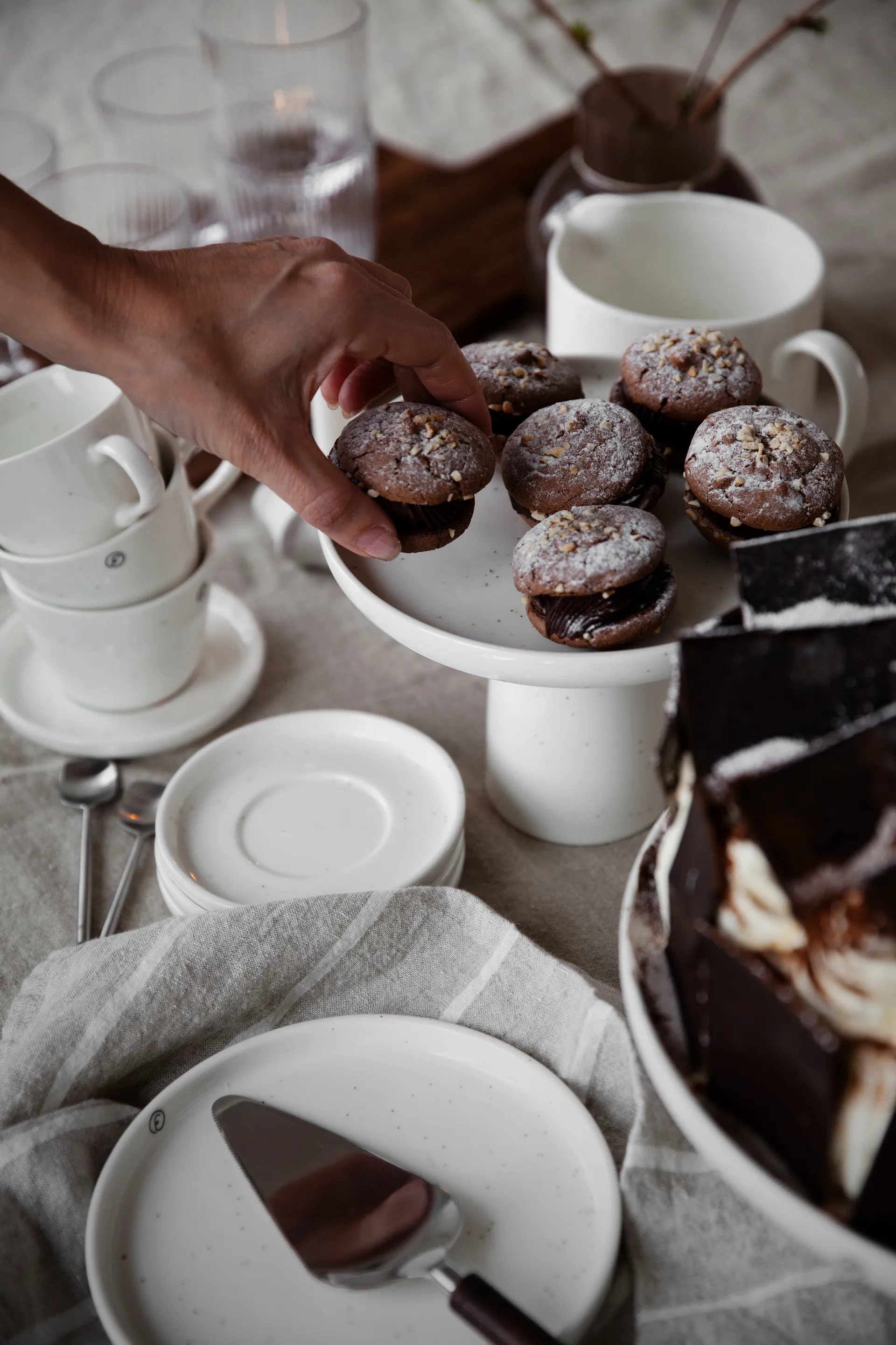 Filiżanka z talerzykiem Ersnt 200 ml, Wanilia ERNST