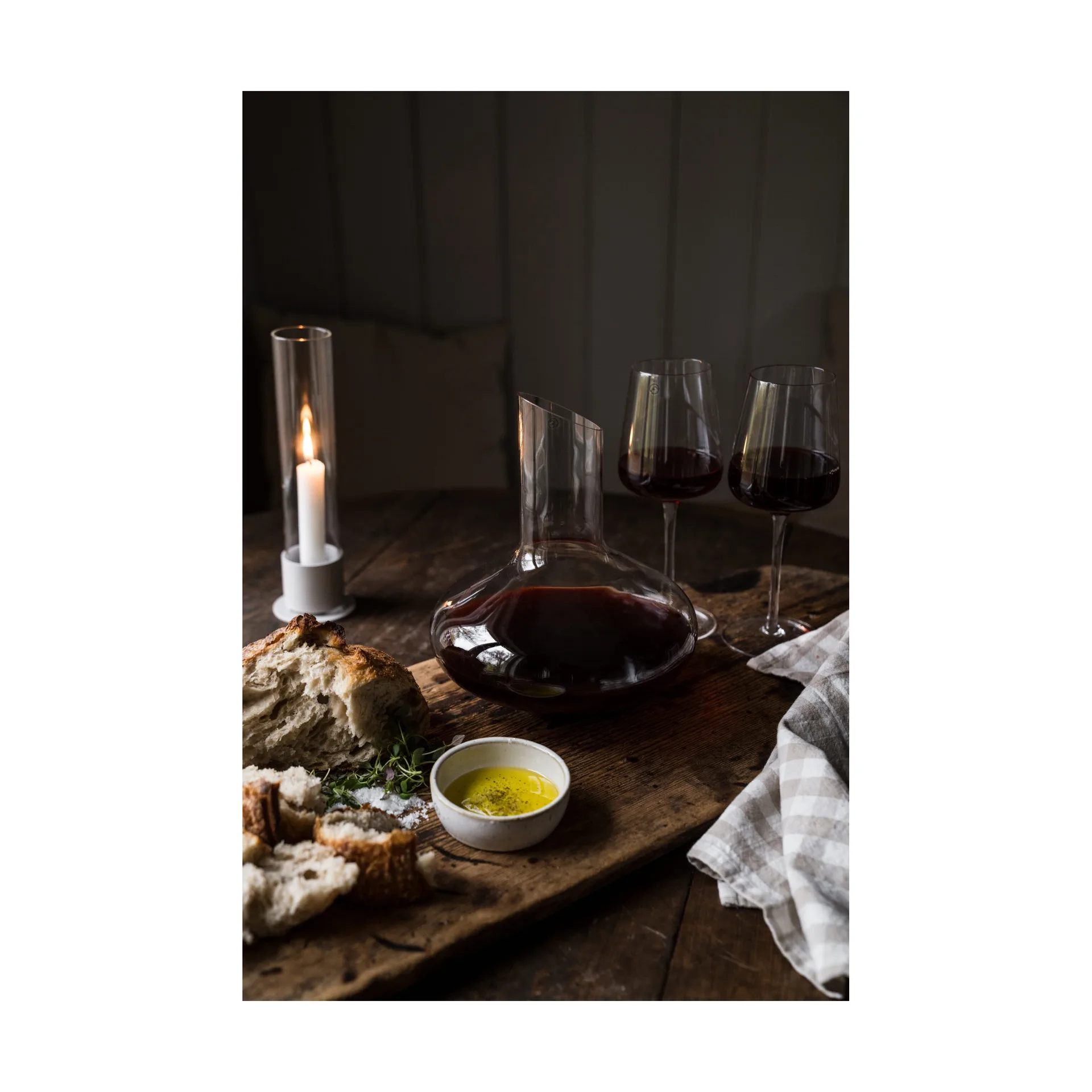 Karafka na wino Ernst 2 l, Przezroczysta ERNST