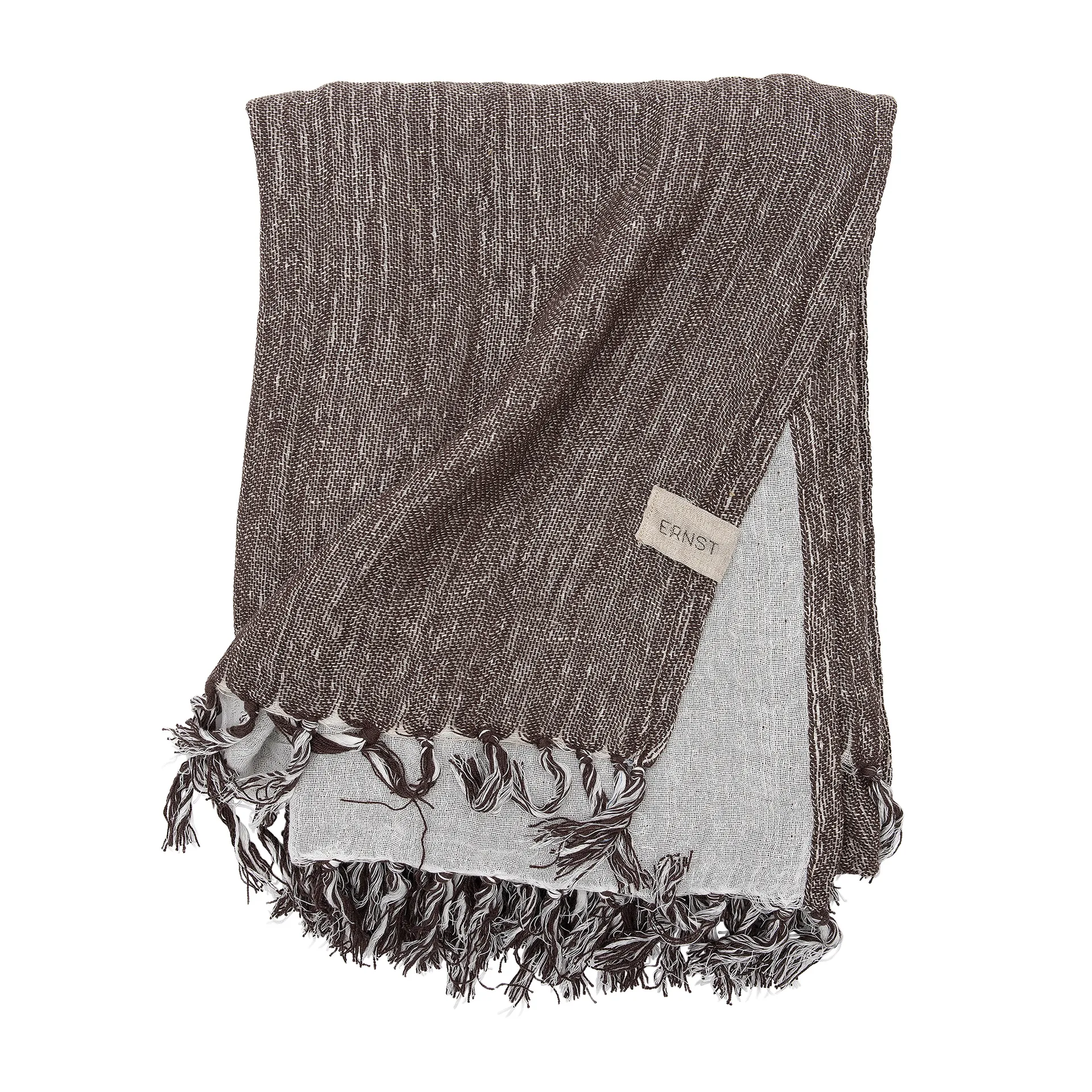 Koc Ernst 130x170 cm, Brązowy ERNST