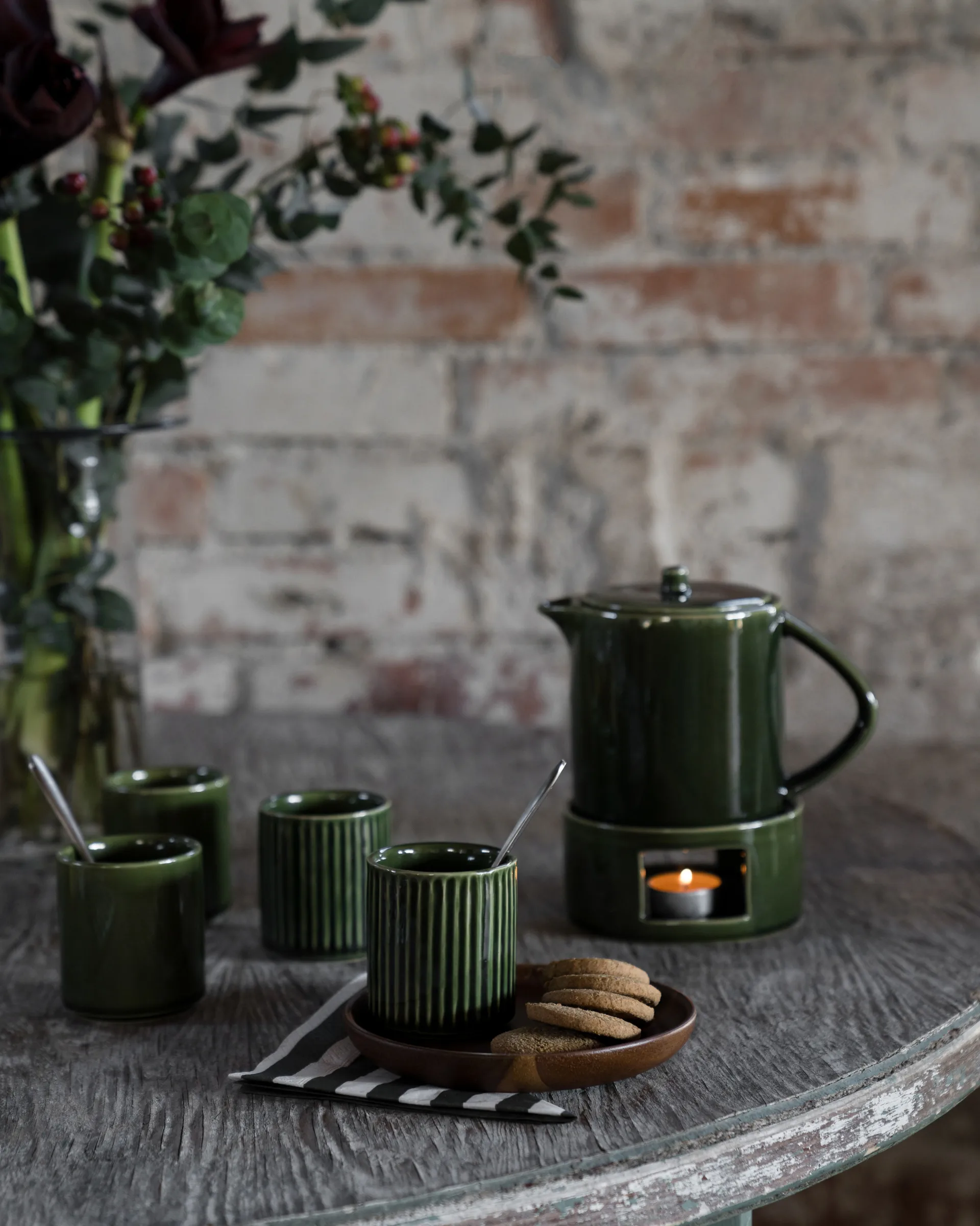 Kubek bez ucha Ernst Ø7 cm, Zielony ERNST