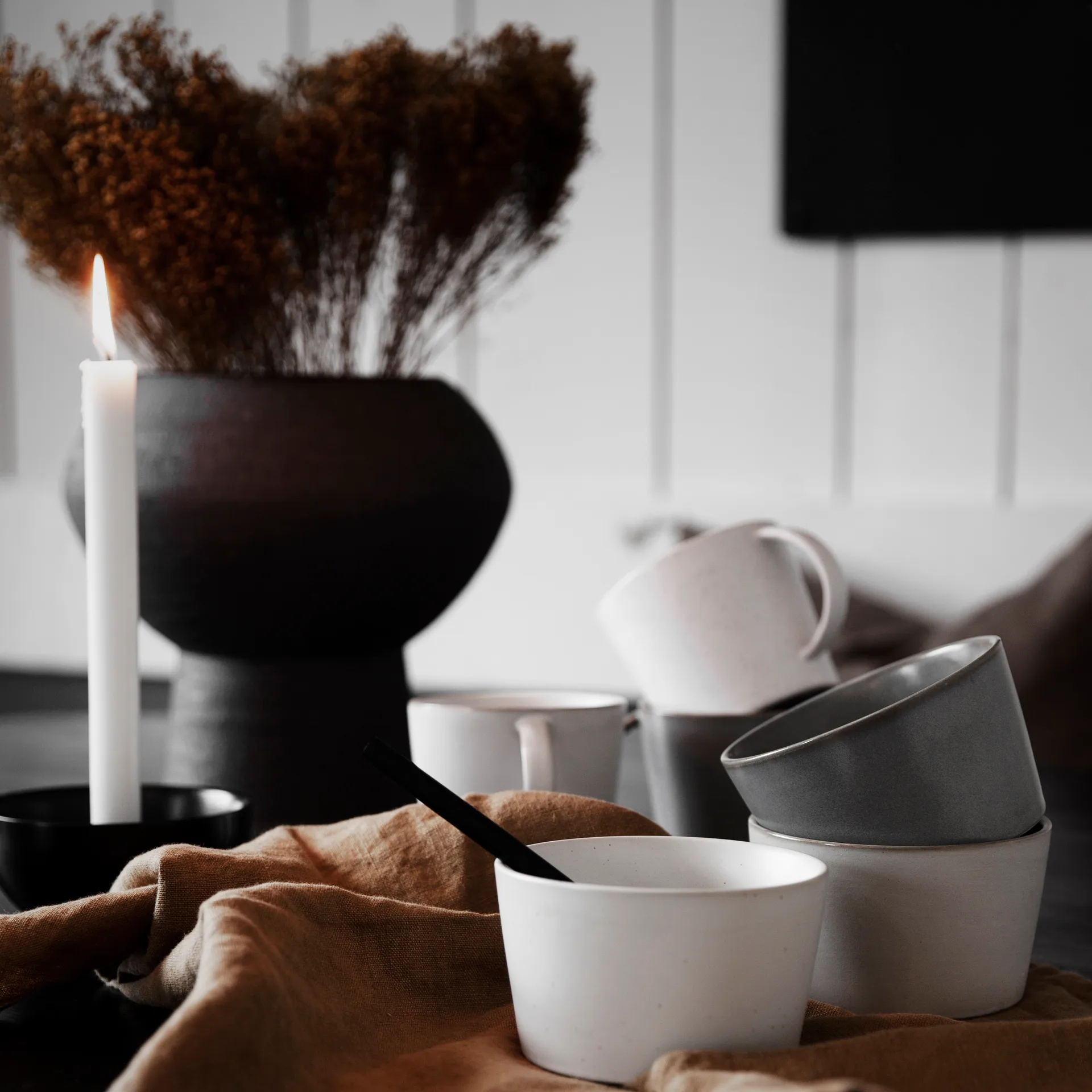 Misa Ernst Ø12 cm, Szary ERNST