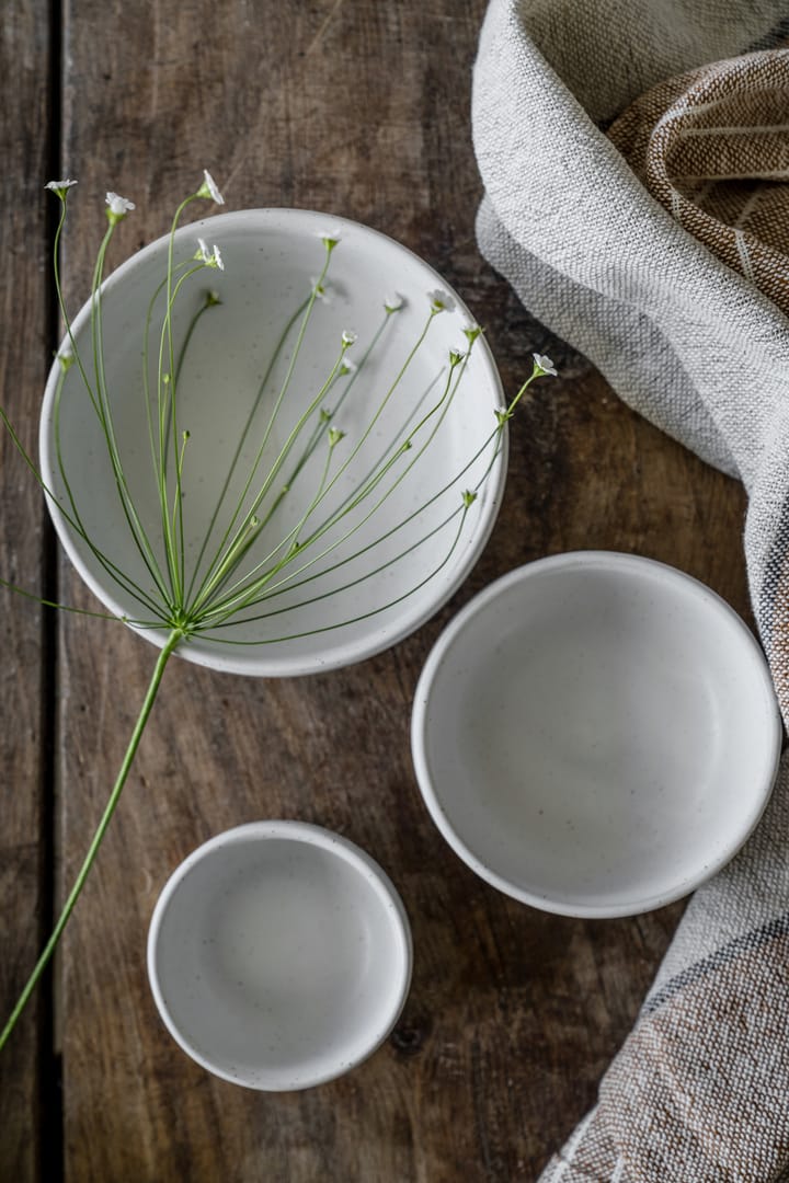 Miska Ernst, Biało-naturalne dno, Ø14 cm ERNST